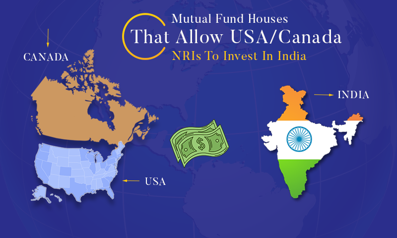 Mutual Fund Houses That Allow USA/Canada NRIs To Invest In India